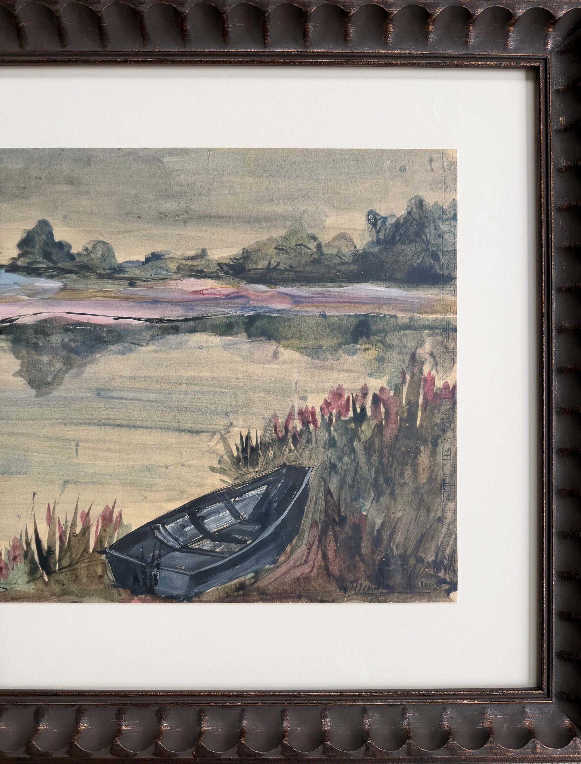 The Pond at Dusk