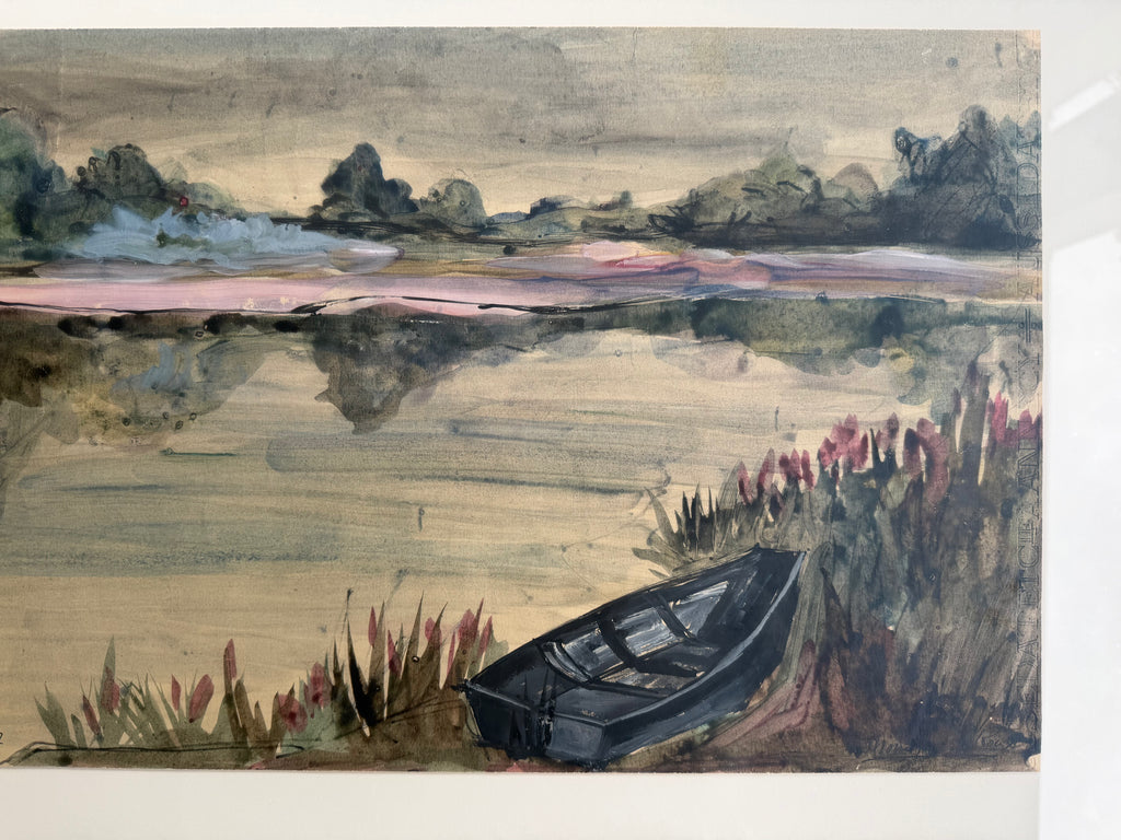 The Pond at Dusk