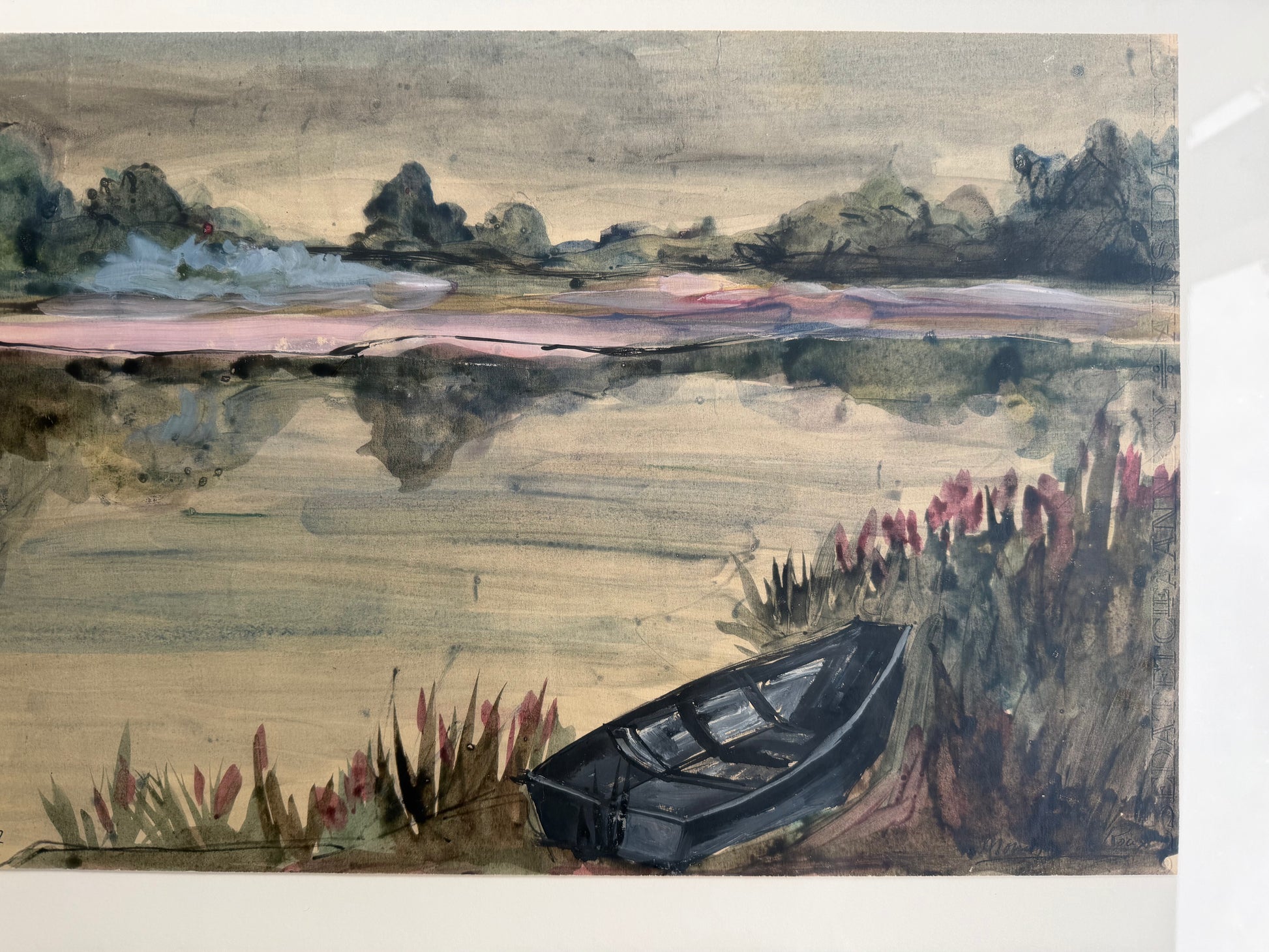 The Pond at Dusk
