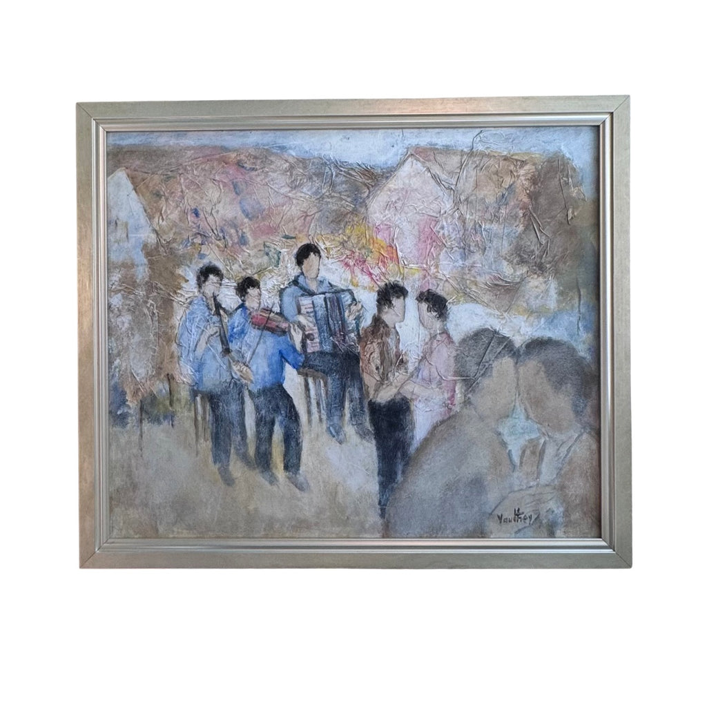 Accordion Party Scene